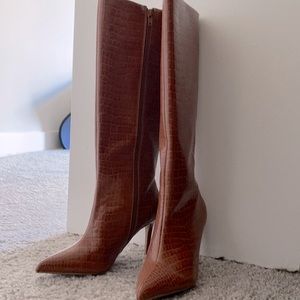 ASOS Brown Leather Boots